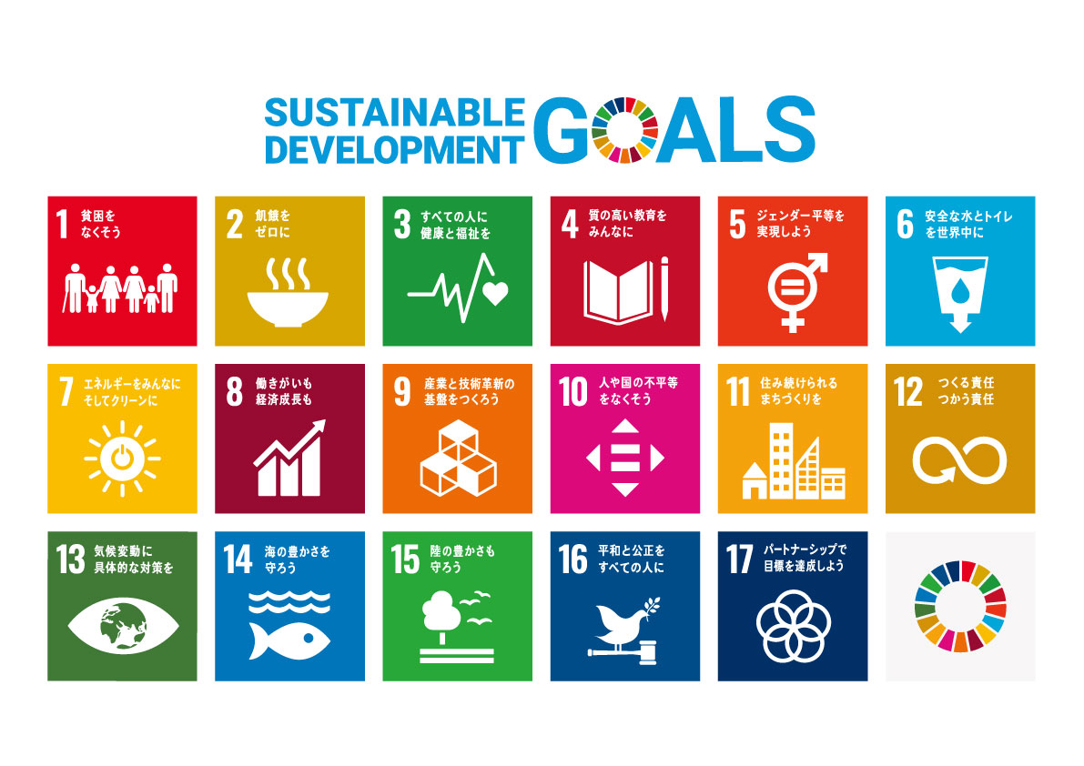持続可能な開発目標（SDGs）17の目標